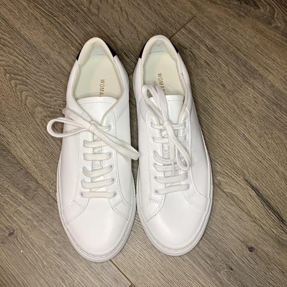 Common Projects White and Black Sneakers - Picture 4 of 10